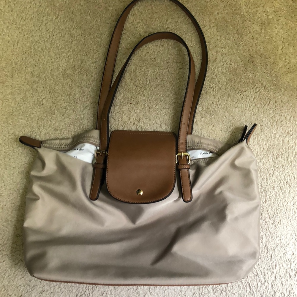 Kate and Alex nylon tote purse